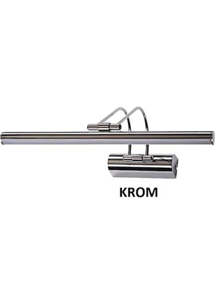 Krom Beyaz Işık Banyo Duvar Ayna Tablo Aydınlatması Flüt Aplik Kuğu Aplik Ledli Aplik