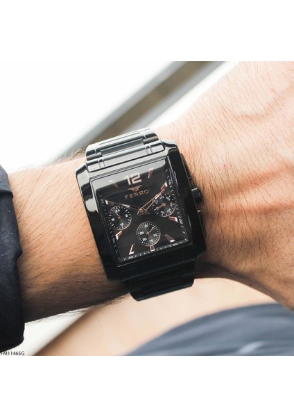 FM11465G Çelik Kordonlu Erkek Kol Saati modelleri