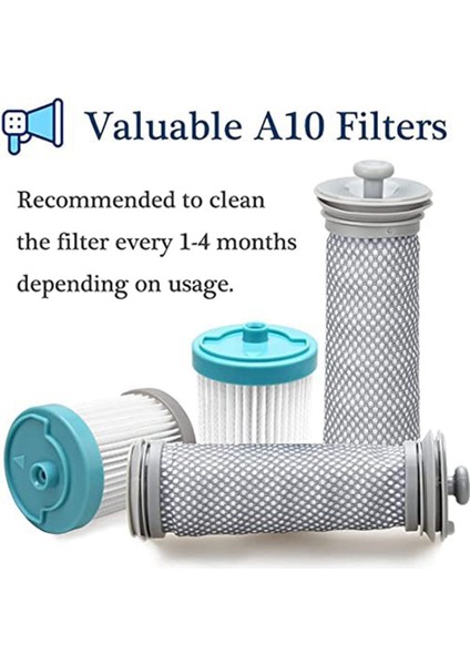 Tineco A10 / A11 Hero A10 A11 Master ve Tineco Pure One S11 S12 Elektrikli Süpürge Için Yedek Hepa Filtre ve Ön Filtre (Yurt Dışından) fırsatları