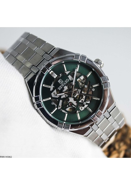 RWA145862 Çelik Kordonlu Otomatik Erkek Kol Saati