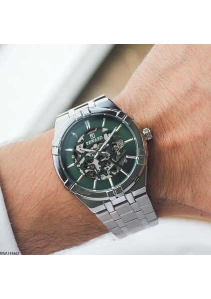 RWA145862 Çelik Kordonlu Otomatik Erkek Kol Saati fırsatları
