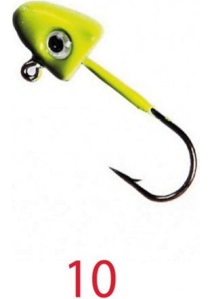 Mutant 6421 Master Trigon 1.7gr Lrf Jig Head 5'li Paket Cl:10