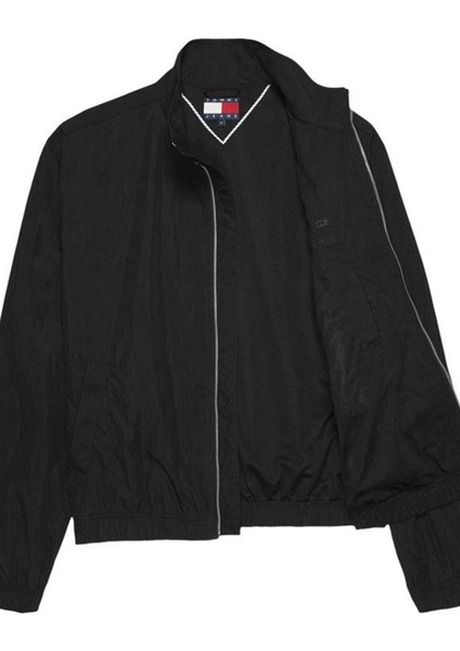 Tommy Jeans Logolu Erkek Siyah Kazak