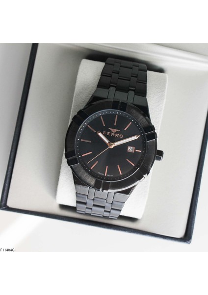 F11484G Çelik Kordonlu Erkek Kol Saati fırsatları