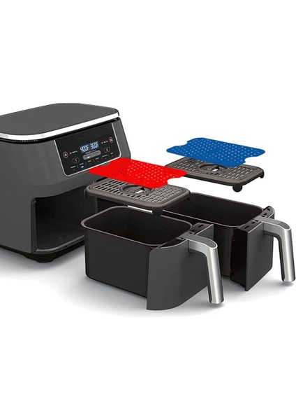 Hava Fritözü Silikon Gömlekleri - Yeniden Kullanılabilir Hava Fritöz Sepeti Paspasları - Parşömen Kağıdı Yedek Hava Fritöz Aksesuarları (Yurt Dışından) fiyatları