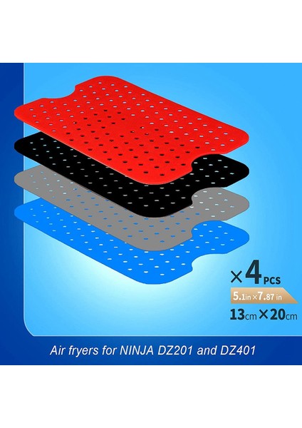 Hava Fritözü Silikon Gömlekleri - Yeniden Kullanılabilir Hava Fritöz Sepeti Paspasları - Parşömen Kağıdı Yedek Hava Fritöz Aksesuarları (Yurt Dışından) modelleri