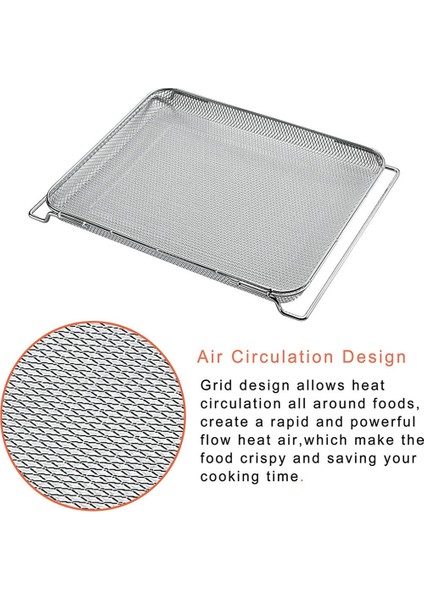 Ninja Foodi DT251 DT201 DT200 Hava Fritöz Fırını Için Yedek Hava Kızartma Sepeti, Paslanmaz Çelik Hava Fritöz Fırın Aksesuarları (Yurt Dışından) fiyatları