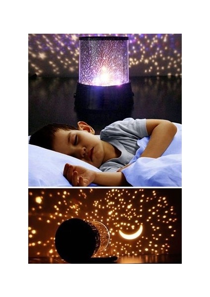 Star Master Projeksiyon Yıldızlı Gece Lambası (4767) - EMY7413-1955