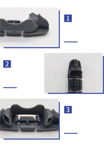 5 Parça W10508950 Bulaşık Makinesi Üst Plaka Rafına Uygun Sürgülü Kılavuz Durdurma Klipsi, AP6022472 8562015 W10508950 (Yurt Dışından) fırsatları