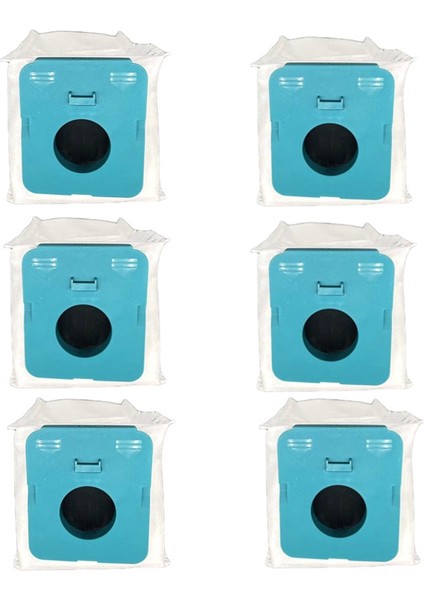 6 Adet Toz Torbası Samsung Ismarlama VS20A95923W Hava Jetli Akülü Çubuk Elektrikli Süpürge Toz Toplama Torbası Filtre (Yurt Dışından)