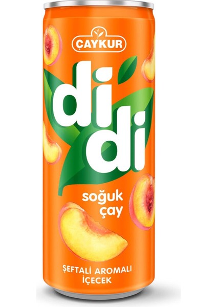 Didi Şeftali Aromalı Soğuk Çay 330 ml x 24 Adet