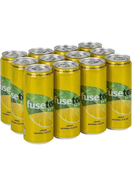 Limon Aromalı Soğuk Çay 330 ml x 12 Adet