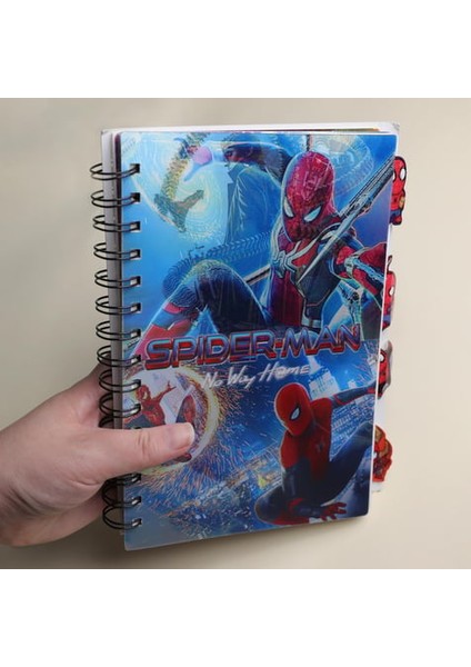 Örümcek Adam Spiderman Ayraçlı Defter