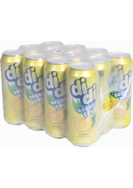 Didi Limon Aromalı Soğuk Çay 500 ml x 12 Adet
