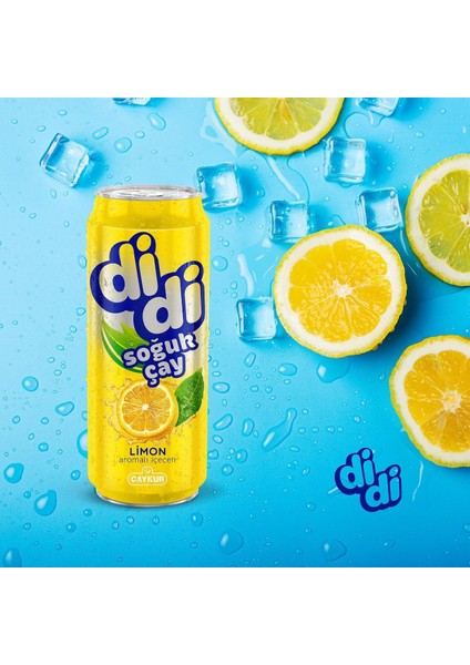Didi Limon Aromalı Soğuk Çay 500 ml x 12 Adet
