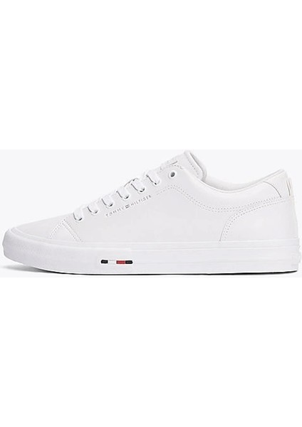 Tommy Jeans Logolu Kadın Beyaz Sneaker