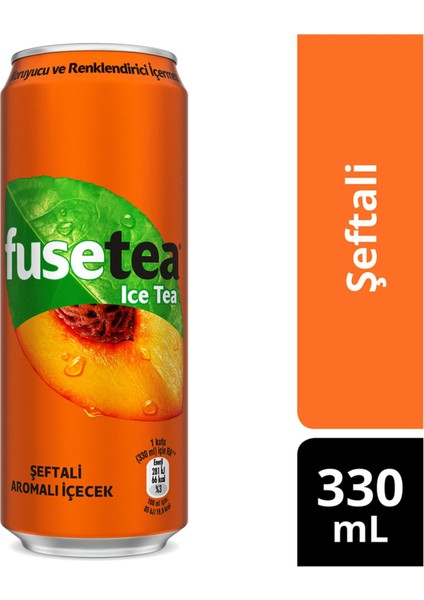 Şeftali Aromalı Soğuk Çay 330 ml x 6 Adet