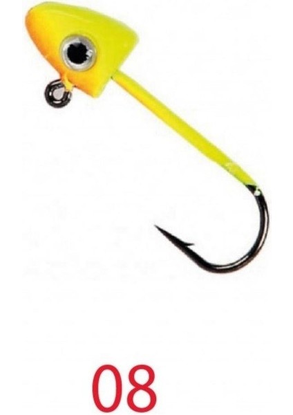 Mutant 6421 Master Trigon 1.7gr Lrf Jig Head 5'li Paket Cl:08