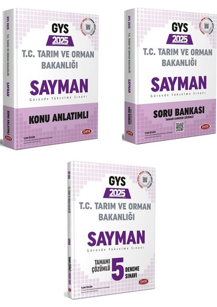 2025 GYS Tarım ve Orman Bakanlığı Sayman Konu Anlatımı – Soru Bankası – Deneme