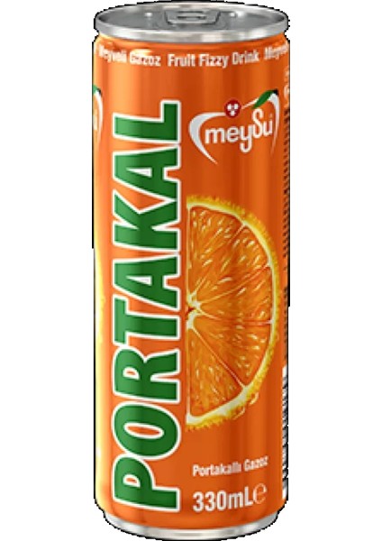 Portakal Aromalı Gazoz 330 ml x 24 Adet