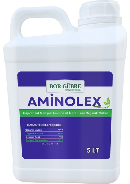 Hayvansal Amino Asit Gübresi - Aminolex - 5 Lt