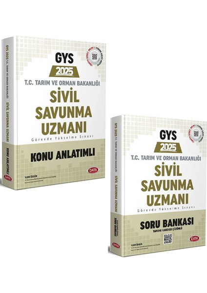 2025 GYS Tarım ve Orman Bakanlığı Sivil Savunma Uzmanı Konu Anlatımı – Soru Bankası