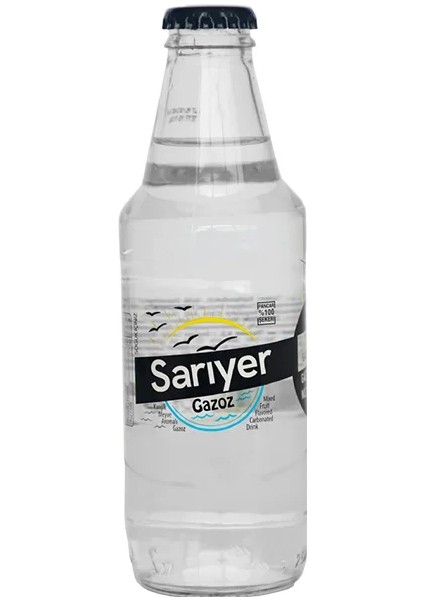 Karışık Meyve Aromalı Gazoz Cam 200 ml x 6 Adet