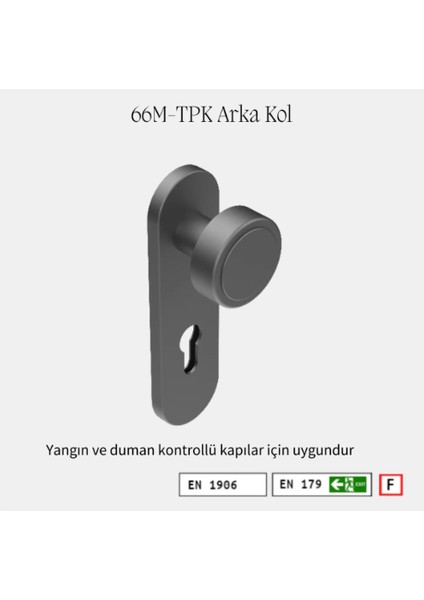 600G-PL Panik Bar + 66M Dış Müdahele Kolu Set