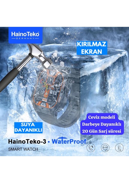 Watch 10 Serisi Su Geçirmez Kırılmaz Amoled Ekran Waterproof 3 Kordon fiyatları