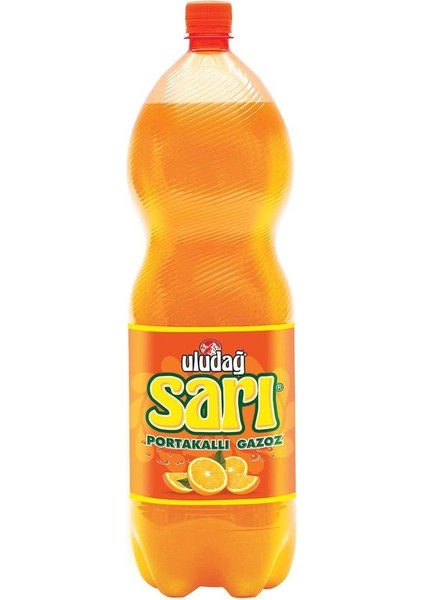 Sarı Portakallı Gazoz 2,5 lt x 6 Adet