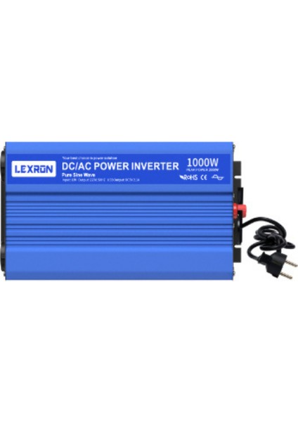 12V VOLT-1000W Watt Şarjlı Ups Tam Sınüs Inverter