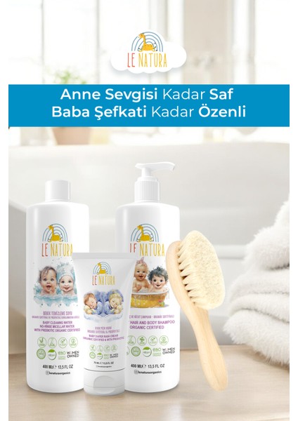 , Vegan ve Prebiyotikli Bebek Pişik Kremi - Sarı Kantaron Özlü ve Hodan Yağlı 75 ml