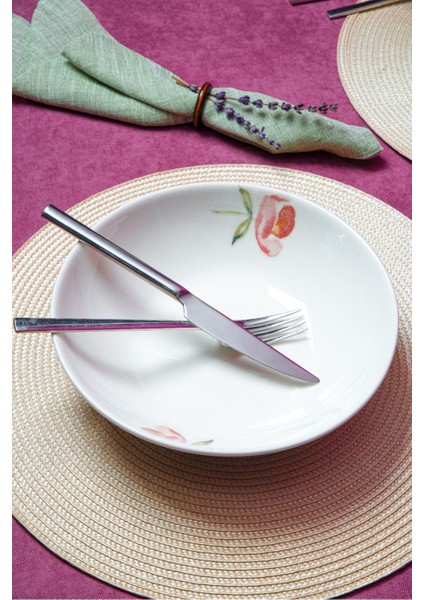 Ebrusu 2'Li Porselen Salata Tabağı Seti fırsatları