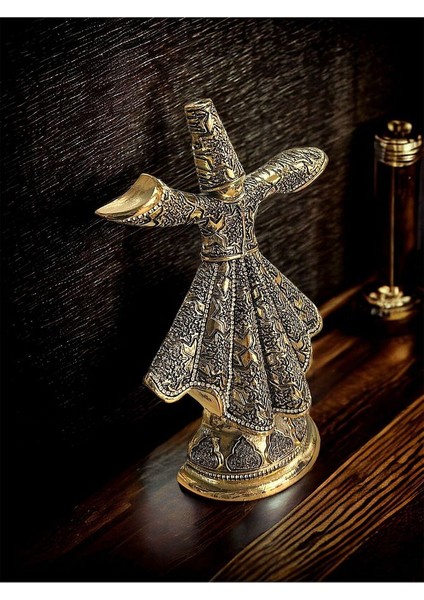 Dekoratif Büyük Semazen Biblo