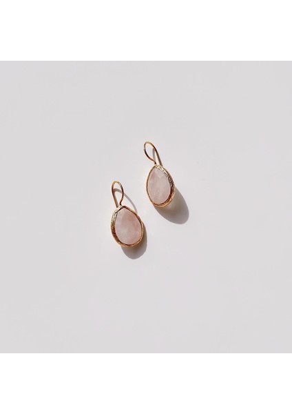 Pinky Quarz Earring | Küpe