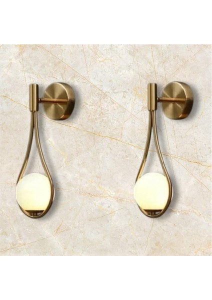 Damla Gold Aplik 2li Set ( Elektirikli ) fiyatları