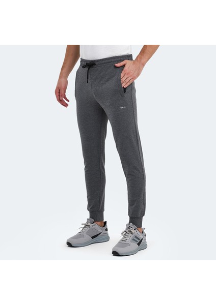 OLUFTEN I Erkek Slim Fit Eşofman Altı Koyu Gri
