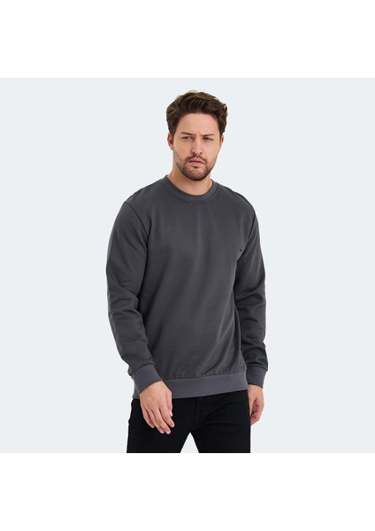KONNOR IN Erkek Sweatshirt Koyu Gri modelleri