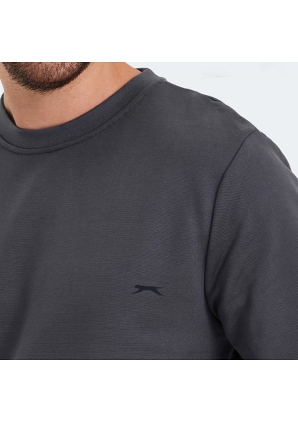 KONNOR IN Erkek Sweatshirt Koyu Gri fırsatları