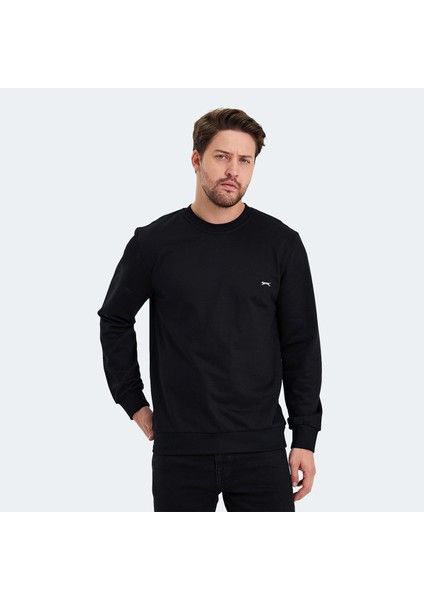 KORAL Erkek Sweatshirt Siyah