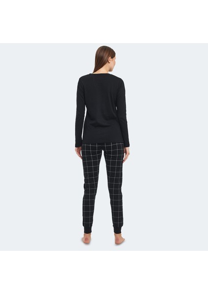 PAOLINA IN Kadın Pijama Siyah / Fuşya fiyatları