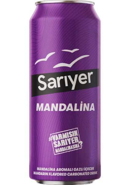 Mandalina Aromalı Gazoz 330 ml x 6 Adet
