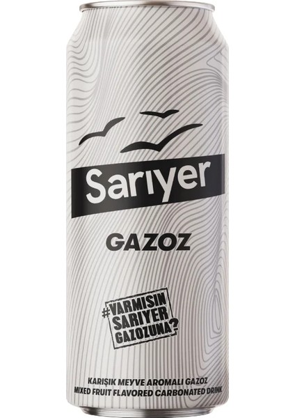 Karışık Meyve Aromalı Gazoz 330 ml x 6 Adet