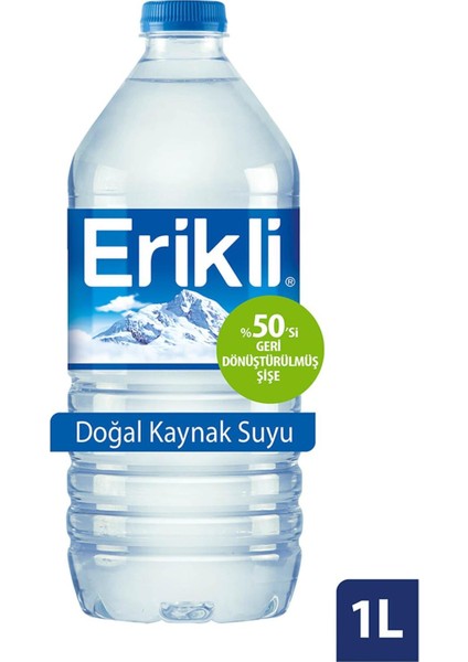 Doğal Kaynak Suyu 1 lt x 6 Adet