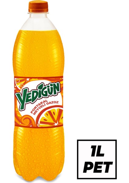 Portakal Meyveli Gazoz 1 lt