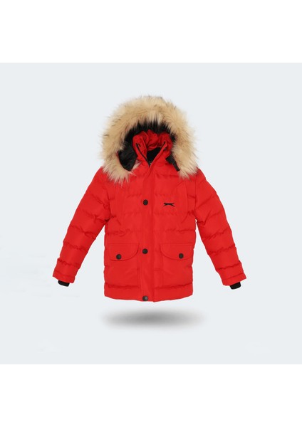 NAPOLI Unisex Çocuk Mont & Kaban Kırmızı