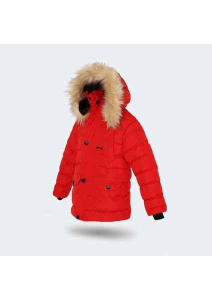 NAPOLI Unisex Çocuk Mont & Kaban Kırmızı modelleri