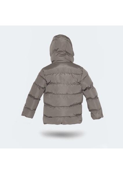 NEONS Unisex Çocuk Mont & Kaban Taş Gri modelleri