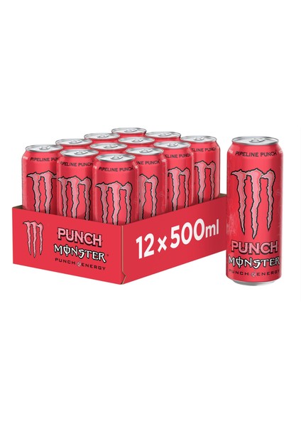 Energy Pipeline Punch Enerji Içeceği 500 ml x 12 Adet