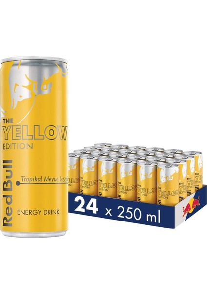 Enerji Içeceği Tropikal Meyve 250 ml x 24 Adet